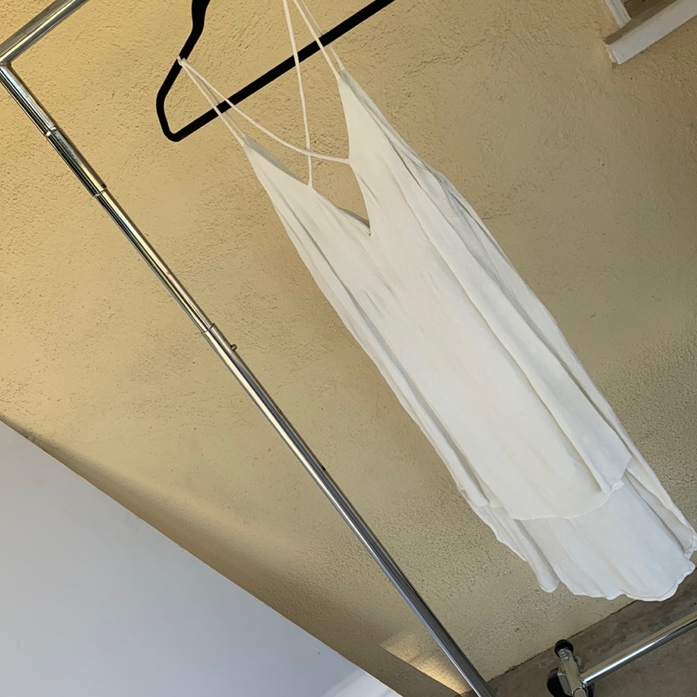 White Slip Dress